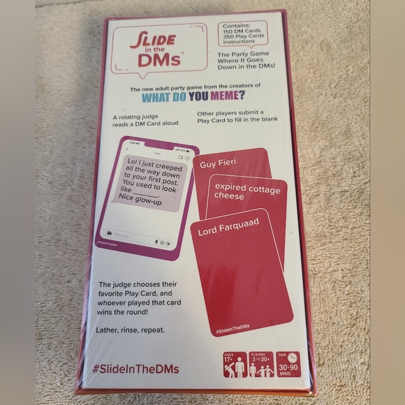 Slide in the DMs party game - Picture 2 of 12